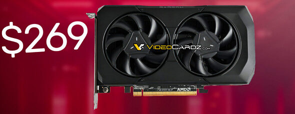 Radeon RX 7600 will cost just 270 and is 34